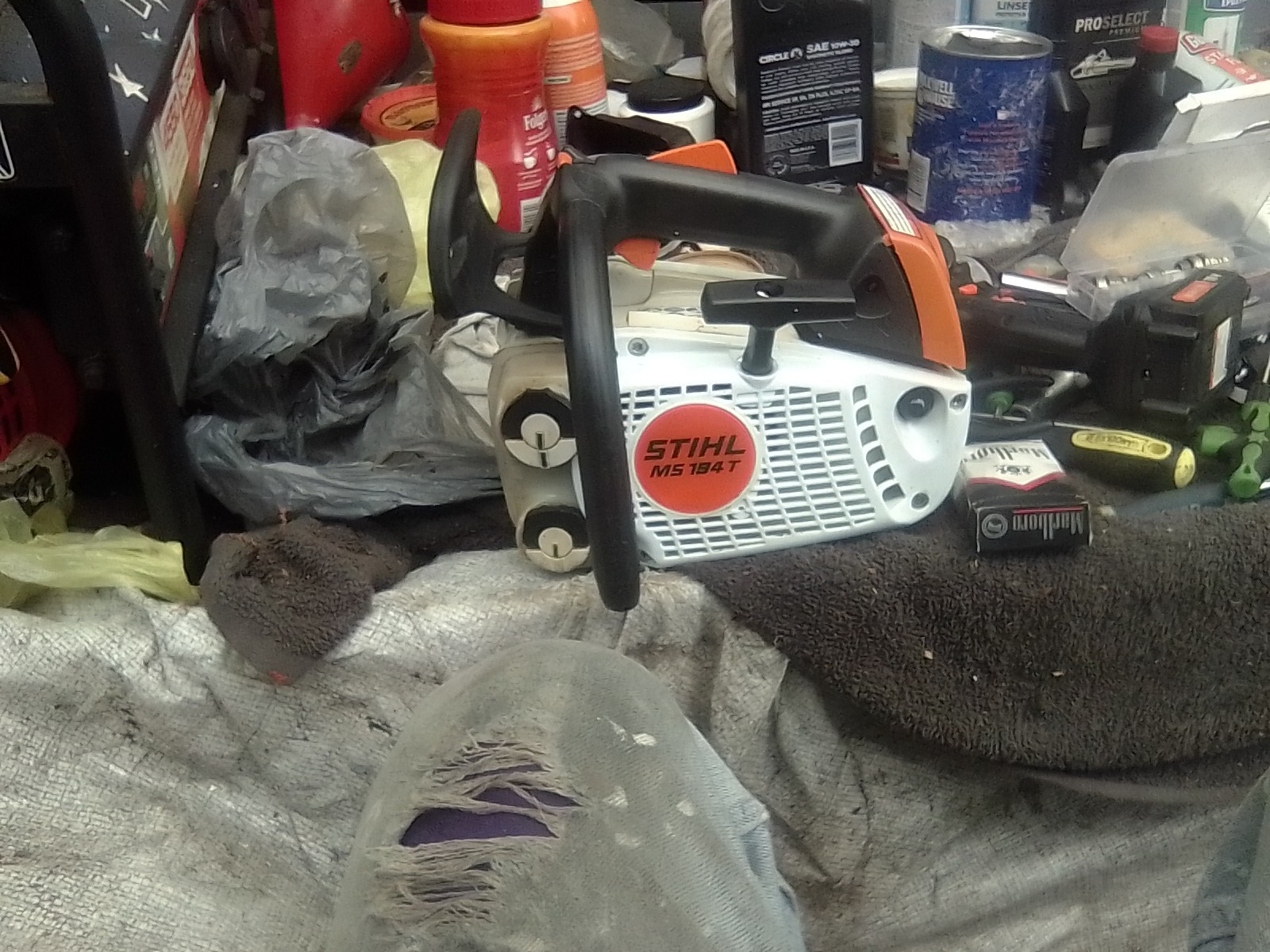 Stilh Ms194t Chainsaw.POWERHEAD.RUNS GREAT.200T/009/015/038/066/020T.