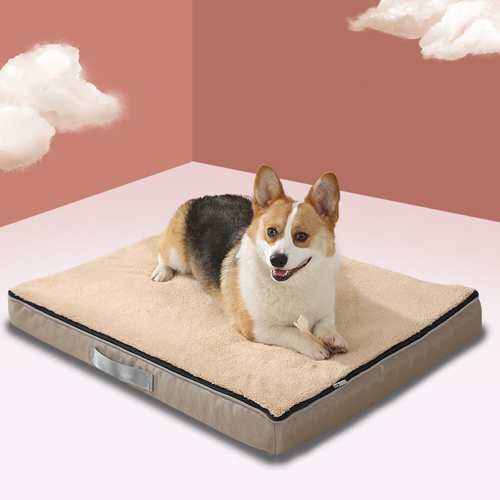 Orthopedic Memory Foam Dog Bed Pet Sleeping Cushion Washable Pet Removable Cover