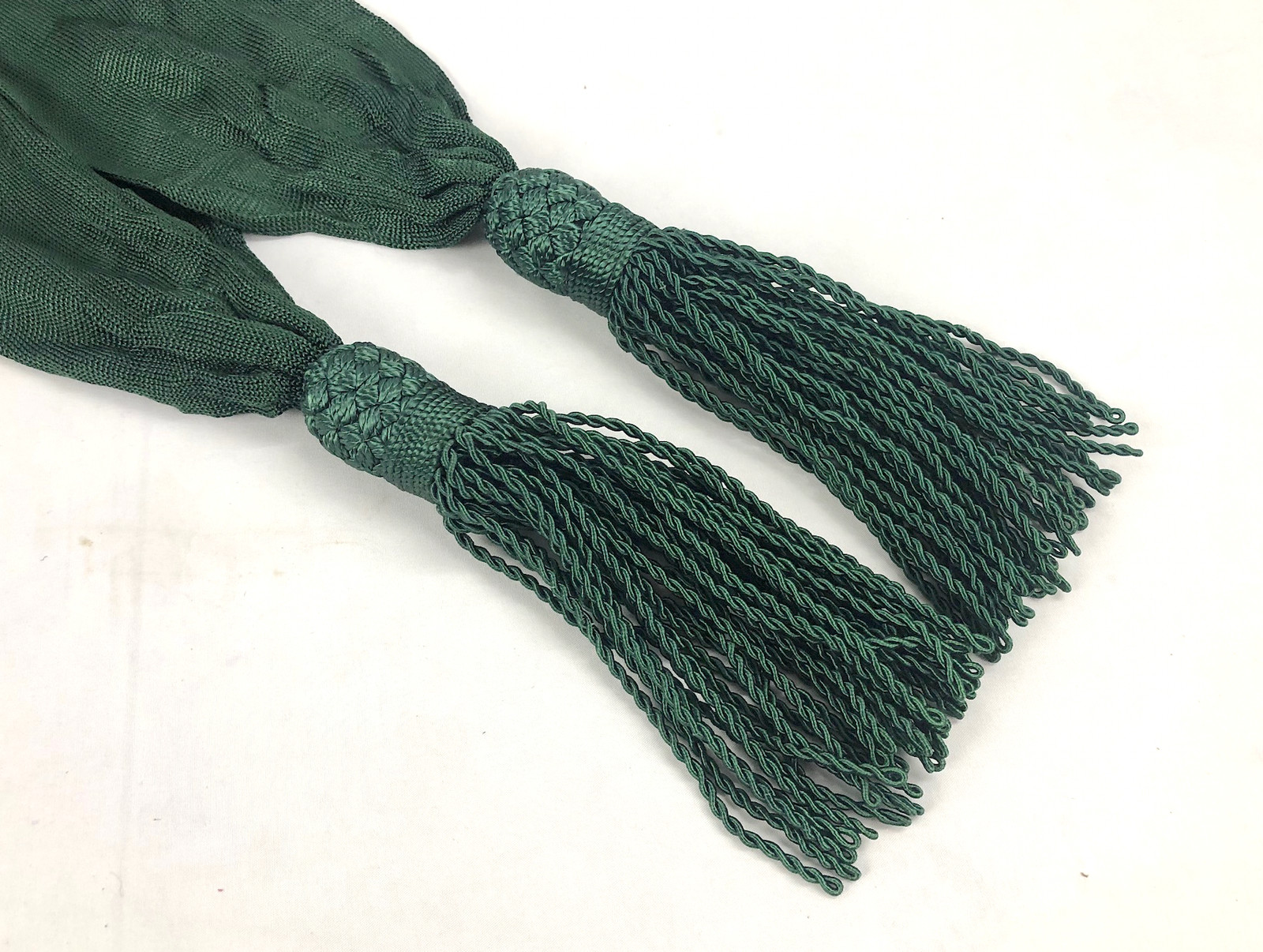 Silk Officer's Sash - Green - Reenactment