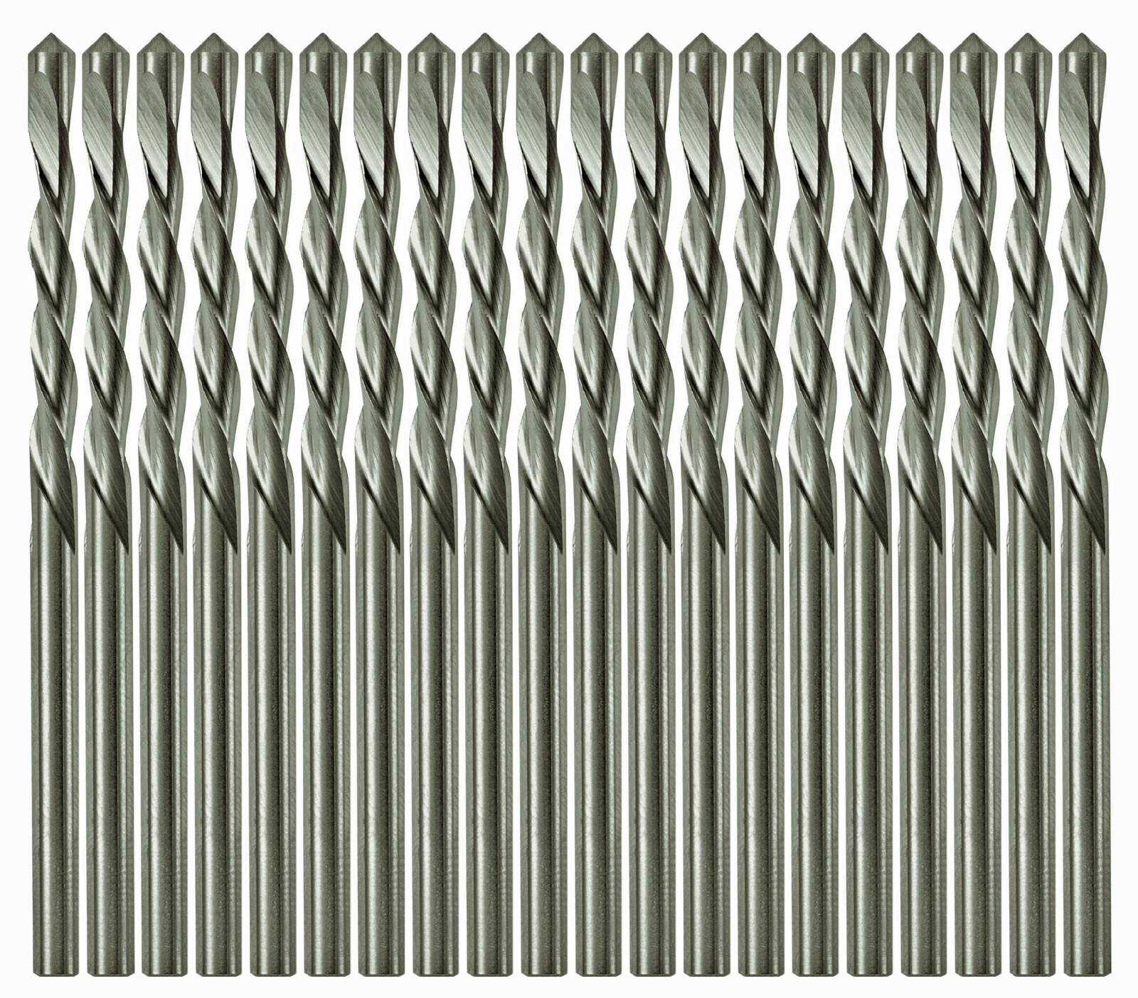 HSS Drywall Cutout Bit 1/8" Guided Point Router Bits Rotary Tool Saw Bit-20Pcs