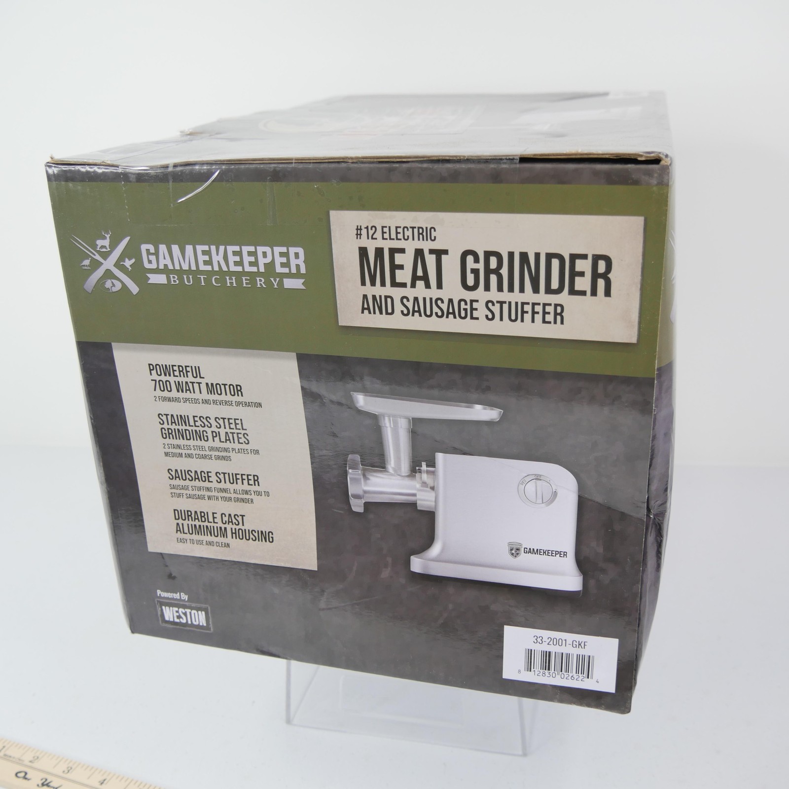 Gamekeeper Butchery #12 Electric Meat Grinder Sausage Stuffer 700W 33-2001-GKF