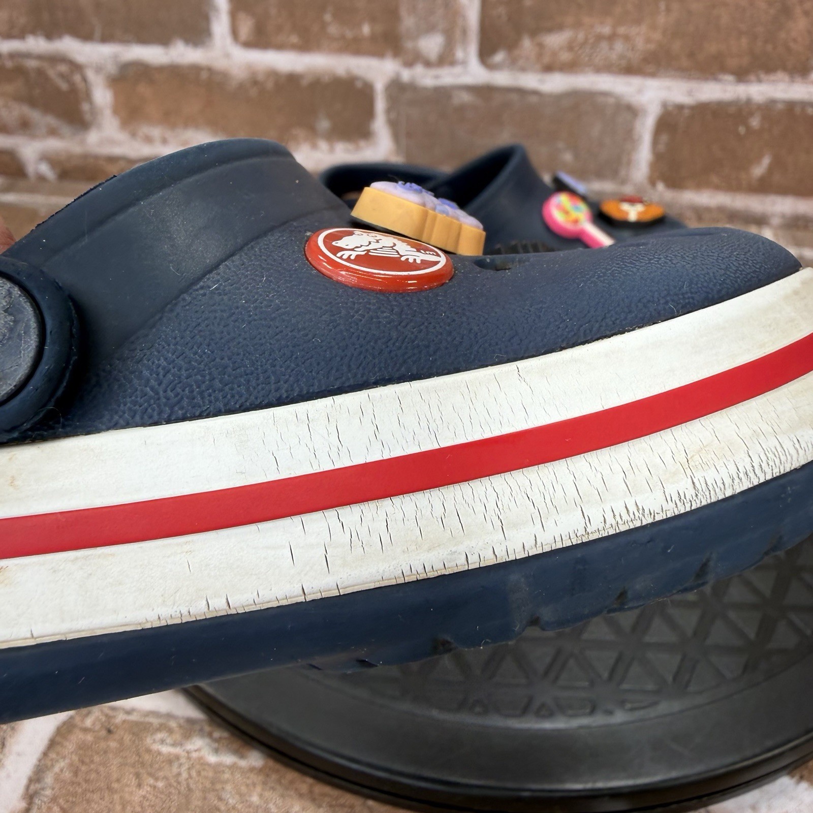 Crocs Classic Navy Blue Slip On Comfort Clogs Boys Toddler Size C8