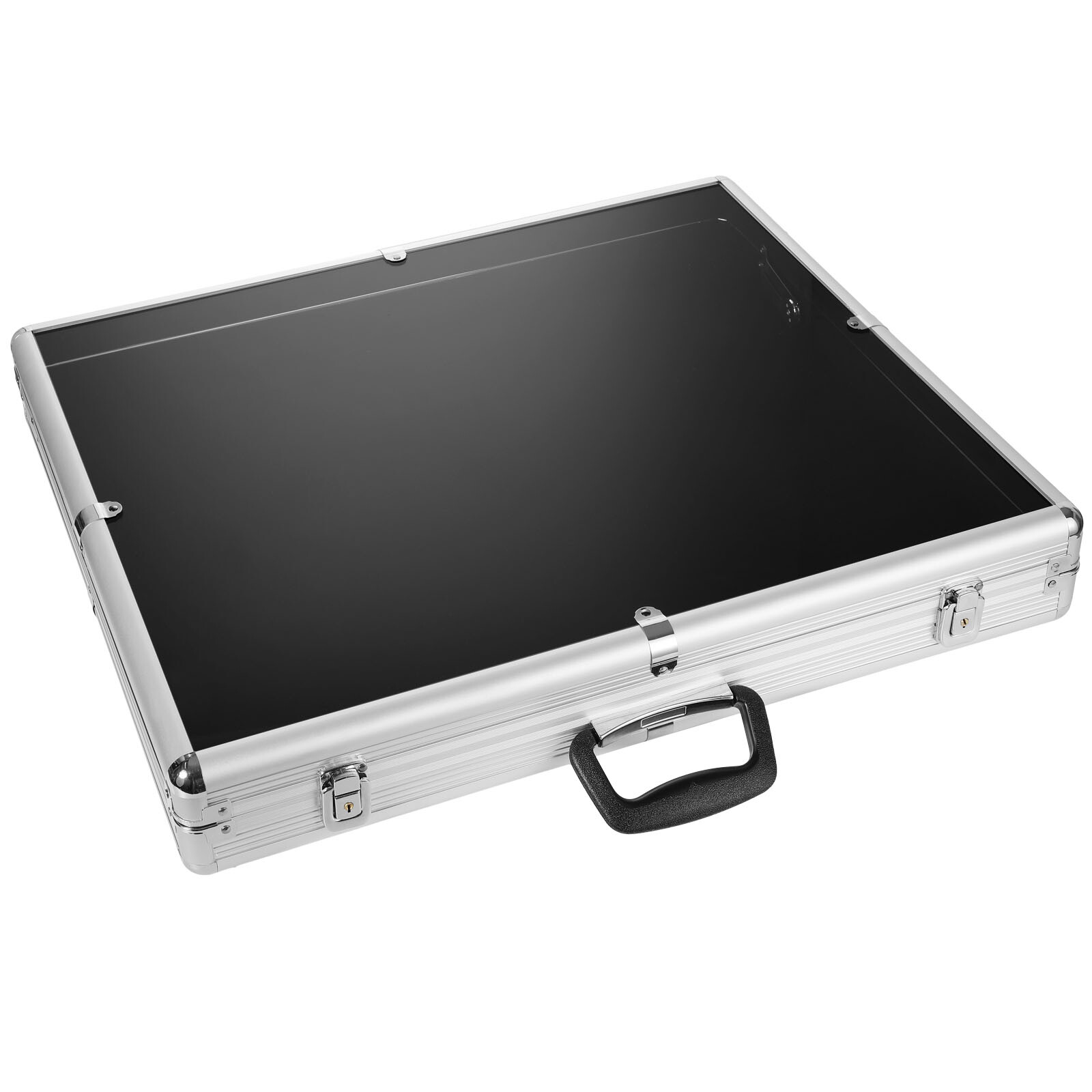 Large Lockable Aluminum Display Case Showcase for Card Coin Jewelry Trade Show