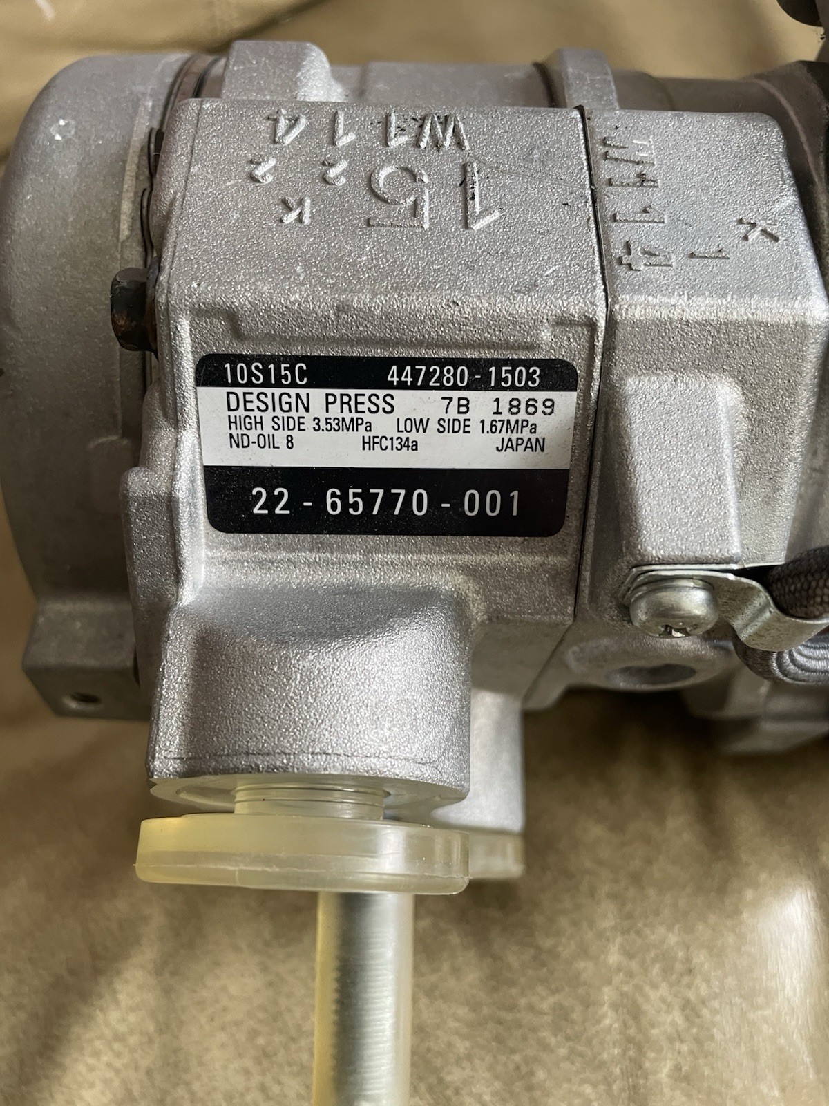 22-65770-001 Freightliner AC Compressor Pump And Clutch