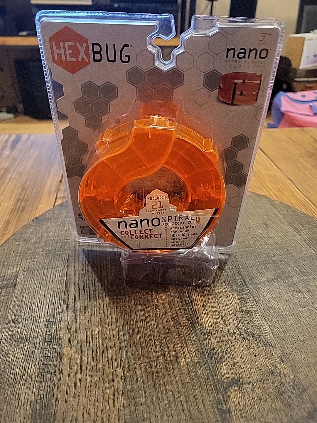 HEXBUG Nano Spiral Accessory Set for Specimen and Habitat New Sealed Package