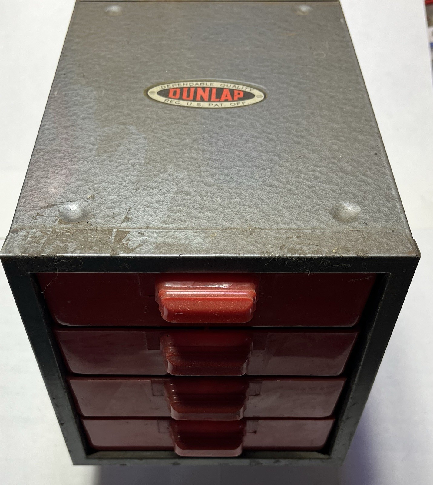 Vintage Dunlap 4 Drawer Organizer Used