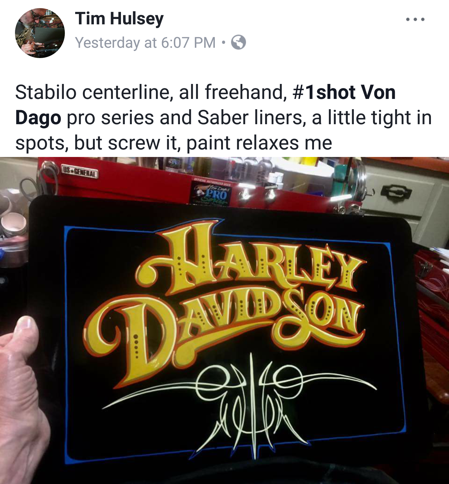 Premium PROFESSIONAL # 4 Outlining & Lettering Quill PRO SERIES Multi Use Brush