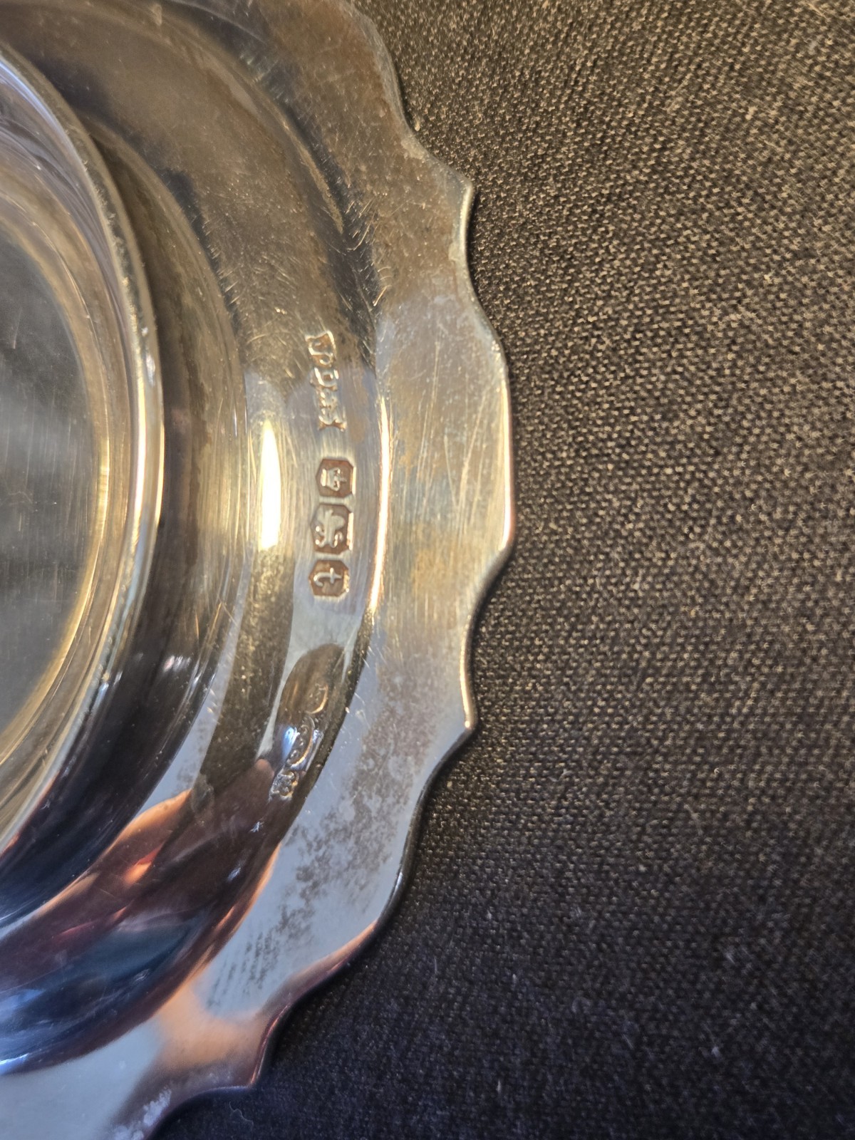 Antique Solid Silver Travelling Communion Set Sheffield 1936 125g Ecclesiastical