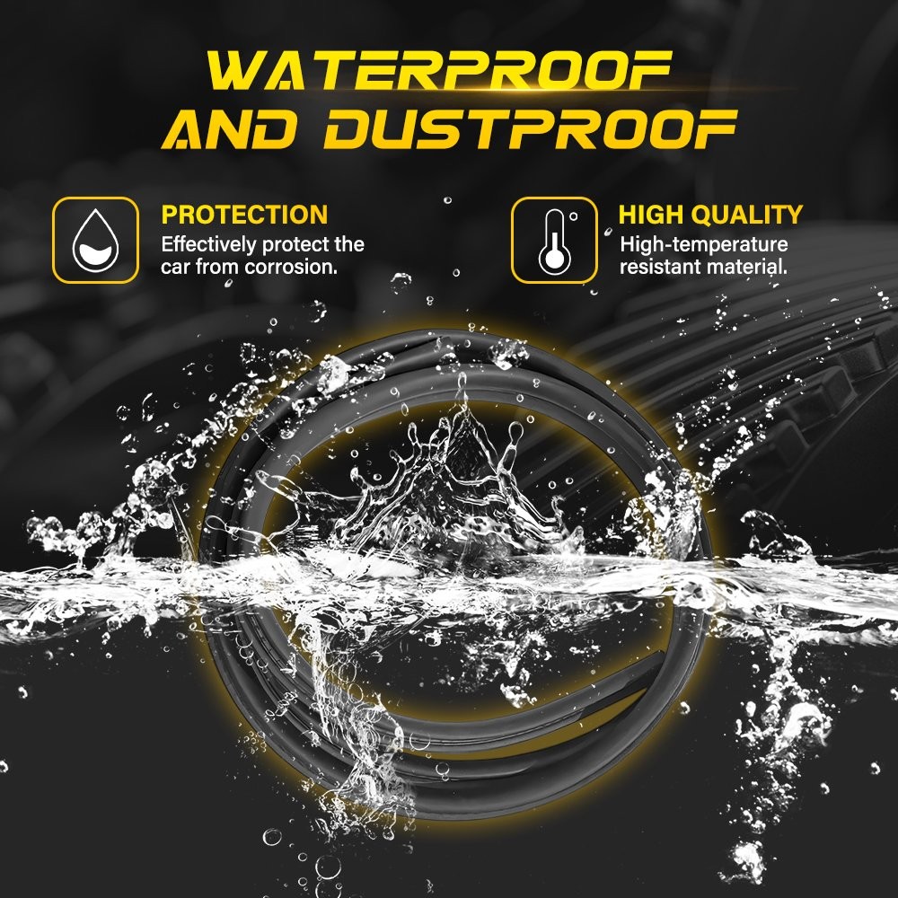 Door Weatherstrip Seal Front Driver or Passenger Side For 2012-2018 Ford Focus