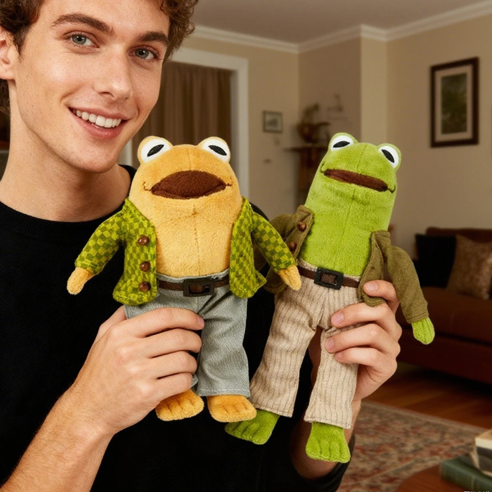 Frog And Toad Plush Set Of 2 Stuffed Animal Small Sekiguchi NEW US 2026