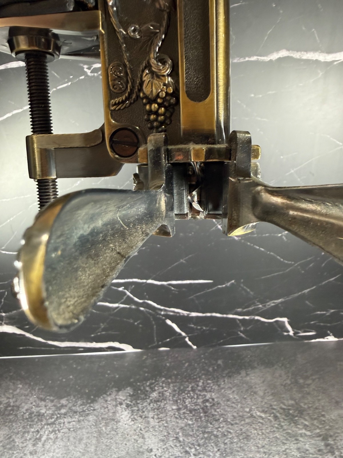 Vintners Reserve Bartop Wine Bottle Opener with Cork Screw & Table Top Stand