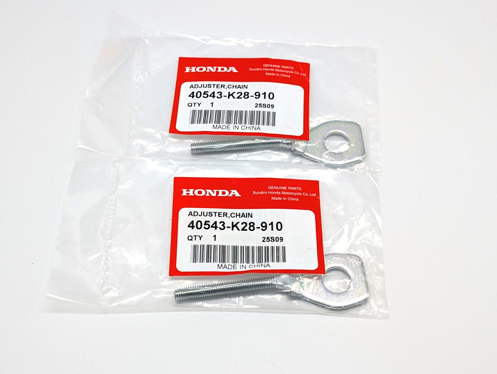 OEM Honda Chain Adjuster 40543-K28-910 X2 CRF125F 2014-2023