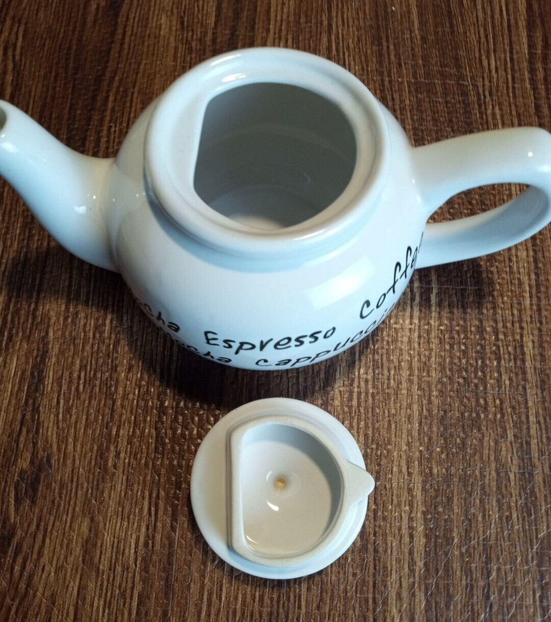 Gourmet Expressions Teapot Cream MOCHA ESPRESSO COFFEE/CAPPUCCINO