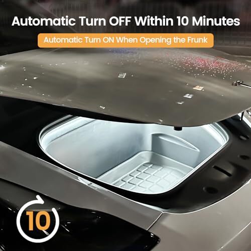 2022-2024 Tesla Model 3/Y Frunk Light Front Trunk LED Strip Light Kit, Ambient