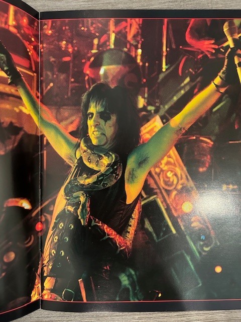 ALICE COOPER (4) Tour Concert Programs Tour Books Bundle