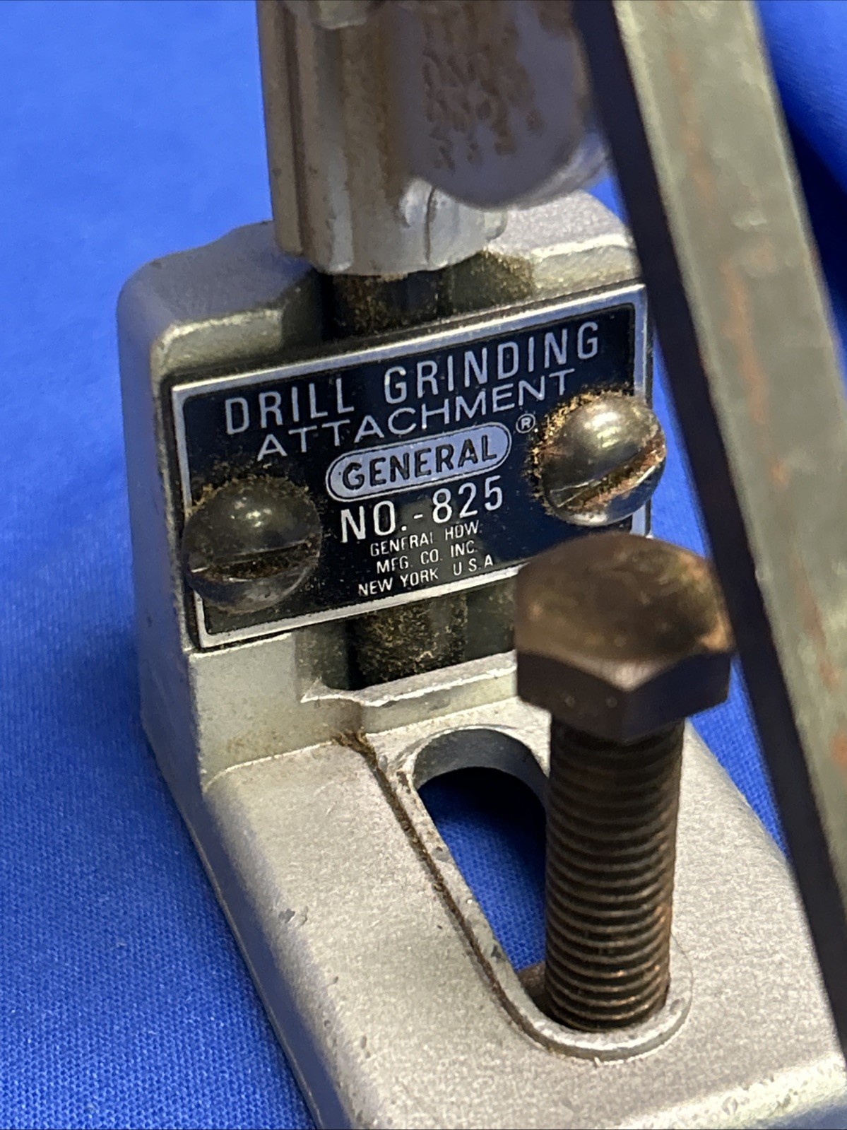 Vintage General Drill Grinding Attachment No. 825 with Original Box Free Ship