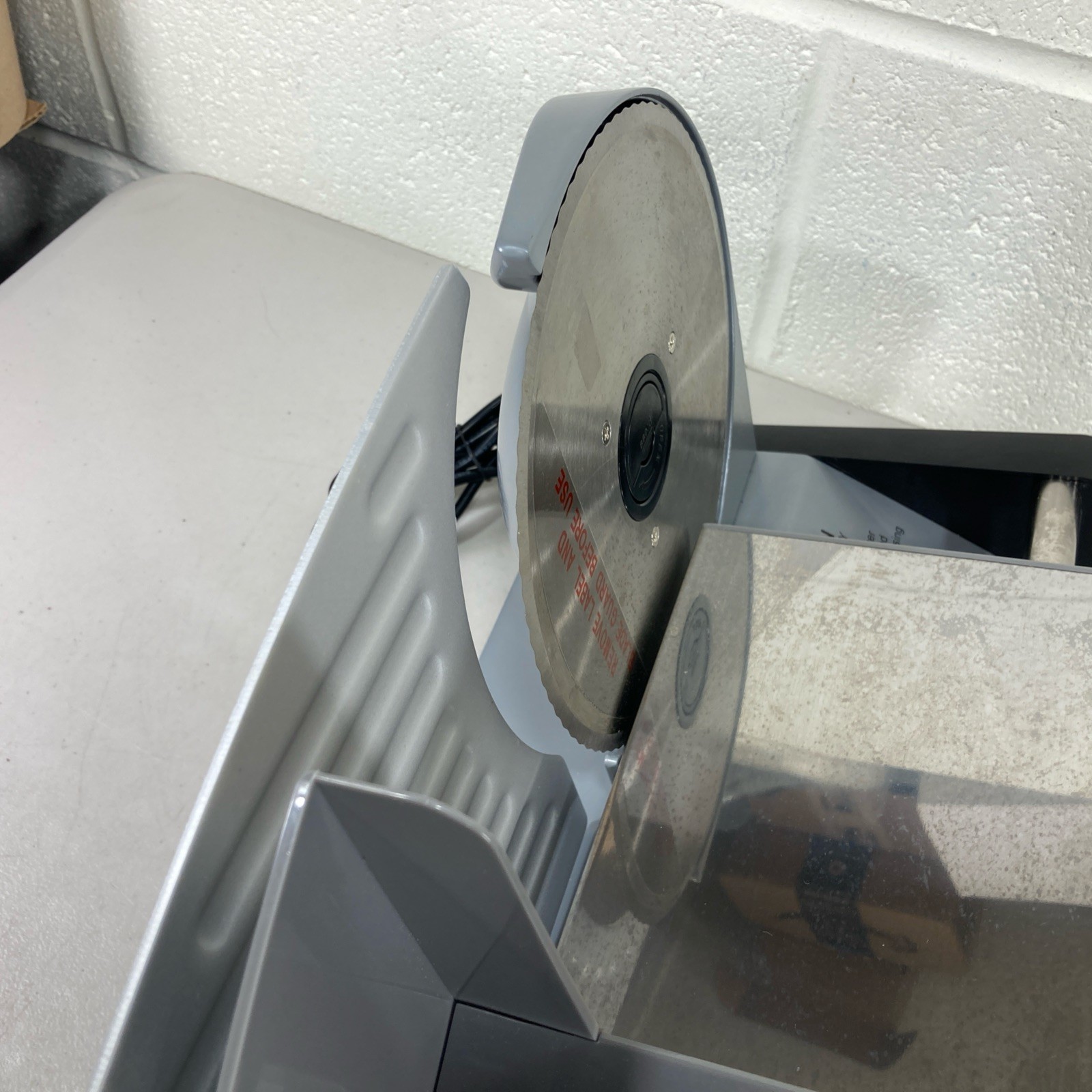 Waring Pro Food Deli Slicer - Model FS150, 7" blade - Stainless Steel