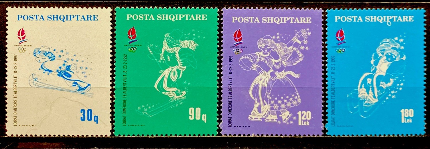 Albania 1992. SC# 2398-2401. MNH