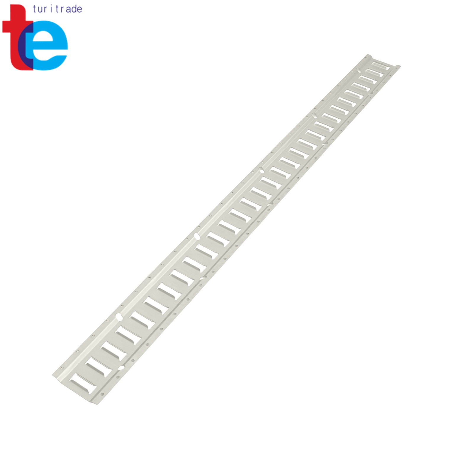 Set of (8) Galvanized Steel 5' Horizontal E-Track Rails for Trailer/Truck/Van