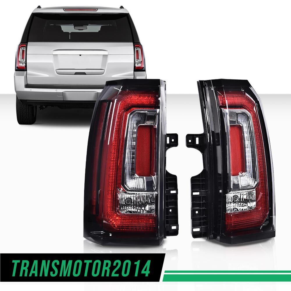 2X LED Tail Lights Brake Lamps LH & RH Side Fit For 2015-2020 GMC Yukon/Yukon XL