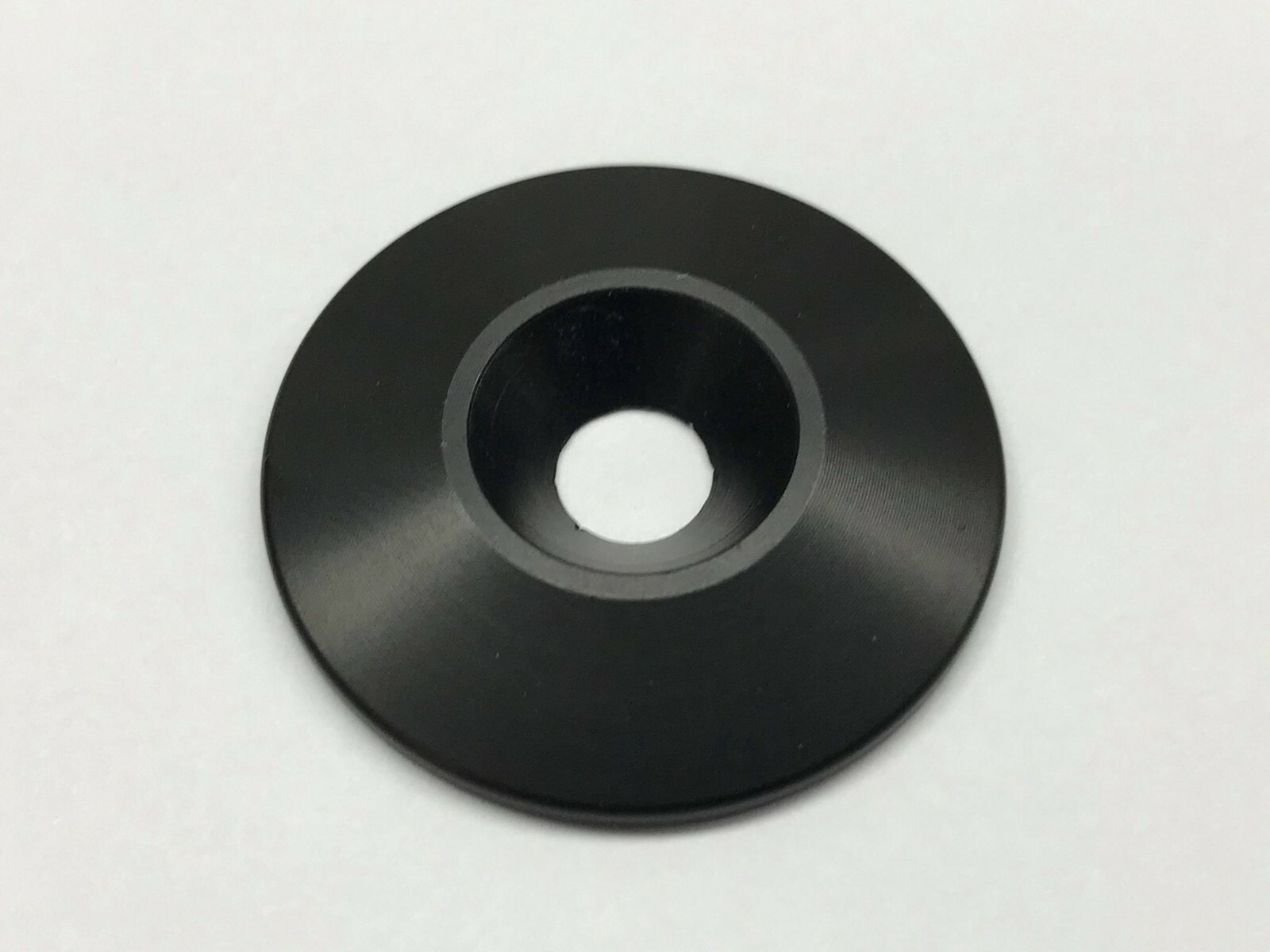 Allen Head Body Bolt Washers 1/4" ID / 1.25" OD Black Aluminum 50-Pack