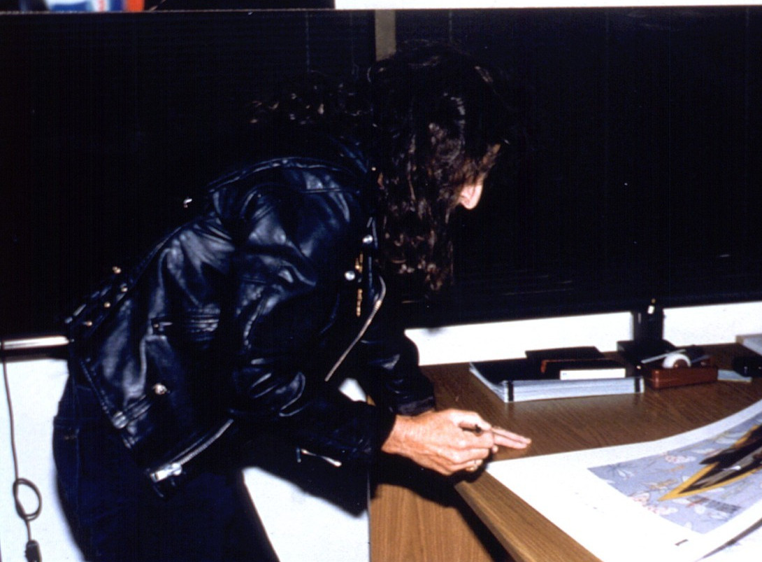 Alice Cooper Hand Signed Art Print Welcome to My Nightmare Lithograph xxx/690