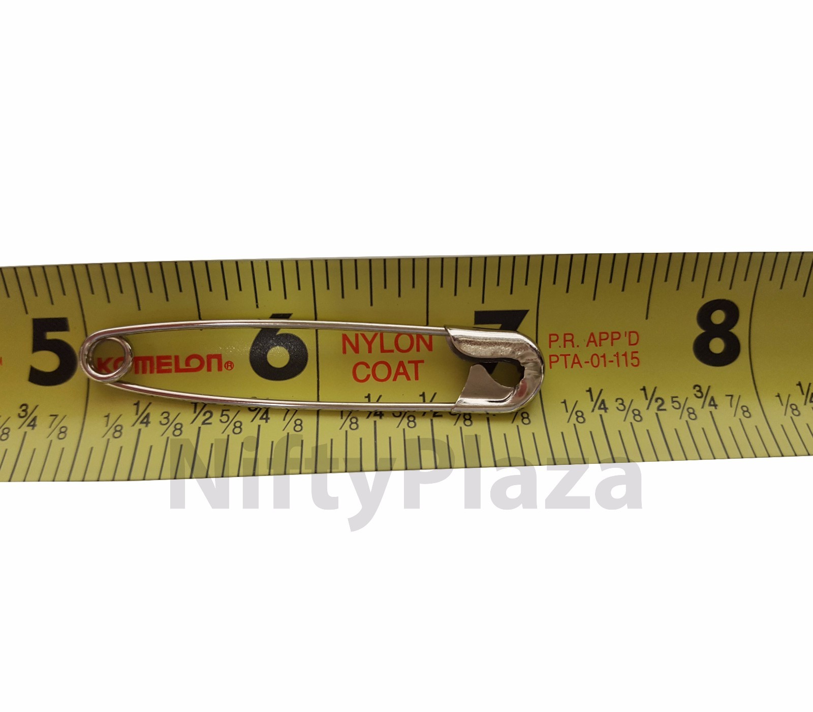 NiftyPlaza 200 Extra Large Safety Pins, Size 2 Inch, Quilters Crafting Diapers