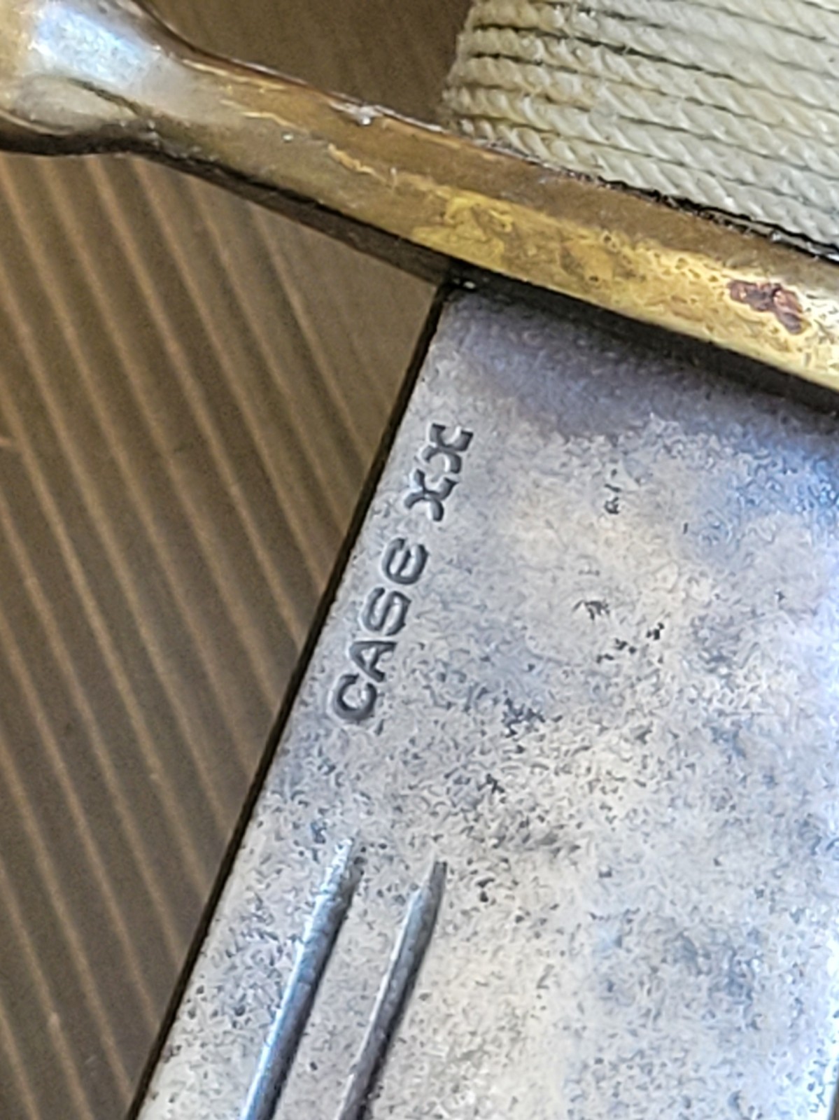 UNIQUE! WWII Case V-44 Bowie Knife w/Custom Sheath