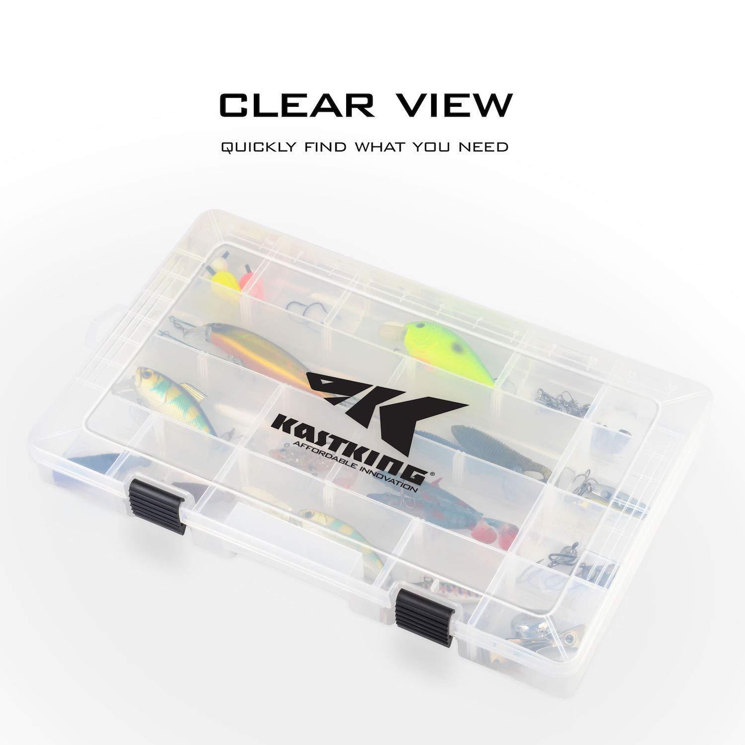 KastKing Tackle Box 2/4 Packs Utility Tray Plastic 3600 & 3700 Tackle Storage US