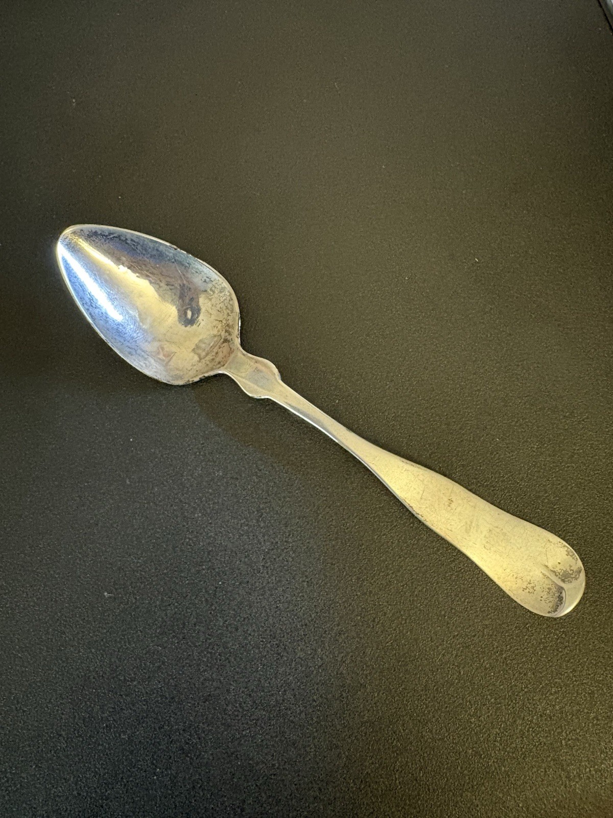 Lowell & Senter Coin Silver teaspoon Portland Maine