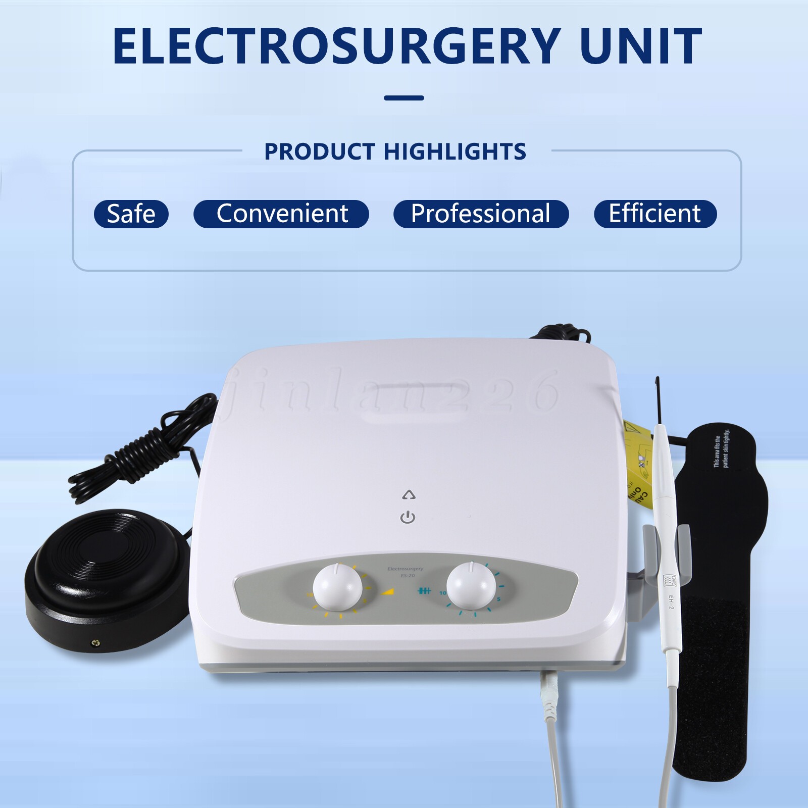 Dental Electro Electrosurgery Unit Machine High Frequency Electric 7pcs Tips