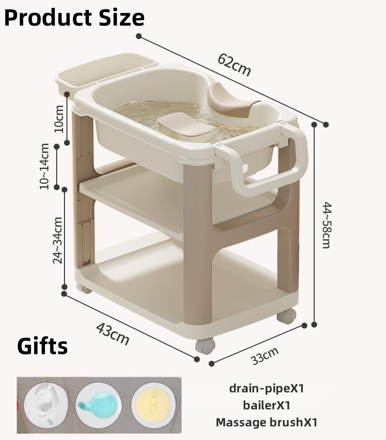 Portable Hair Washing Basin for Bedridden, Portable Shampoo Bowl | Hair Washi...
