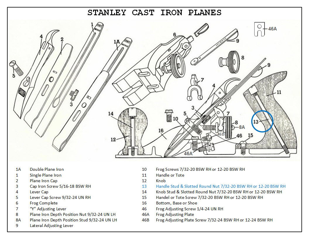 7/32 (0.219) 12L14 Steel Round Rod Two 12" Sections Stanley Plane Restoration