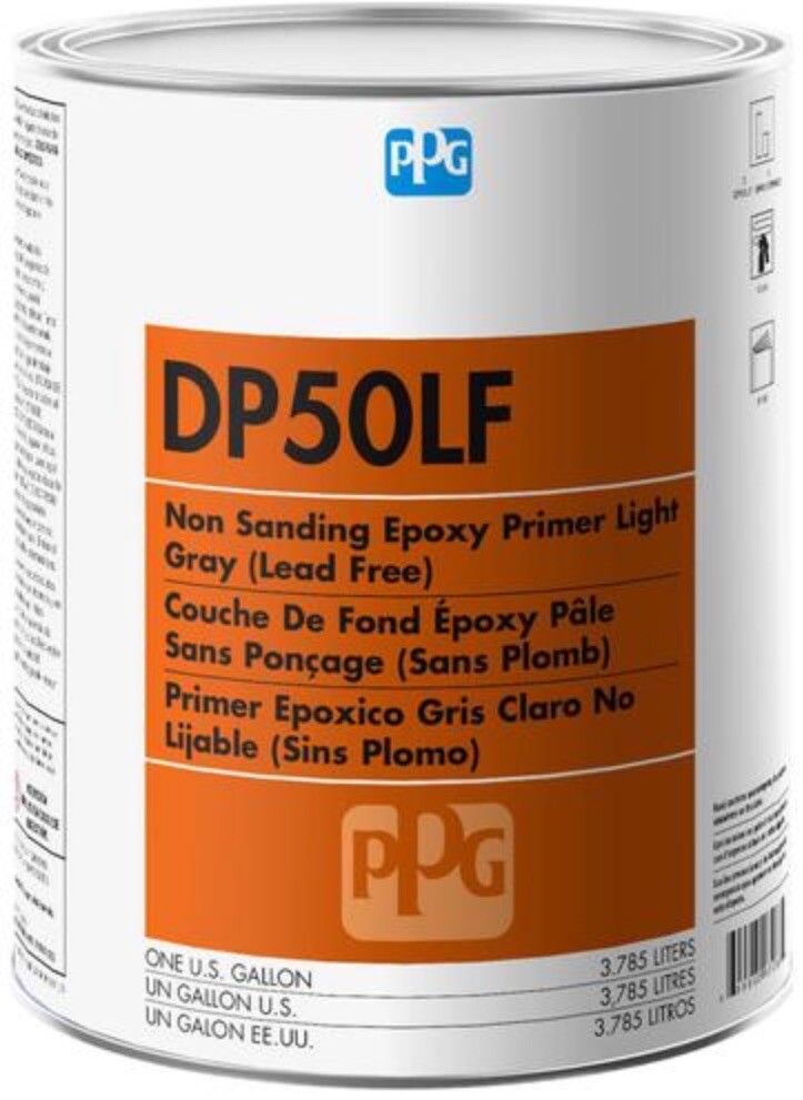 PPG Refinish Deltron 1 Gallon Gray VOC Grey Epoxy Primer DP50LF Free Shipping!