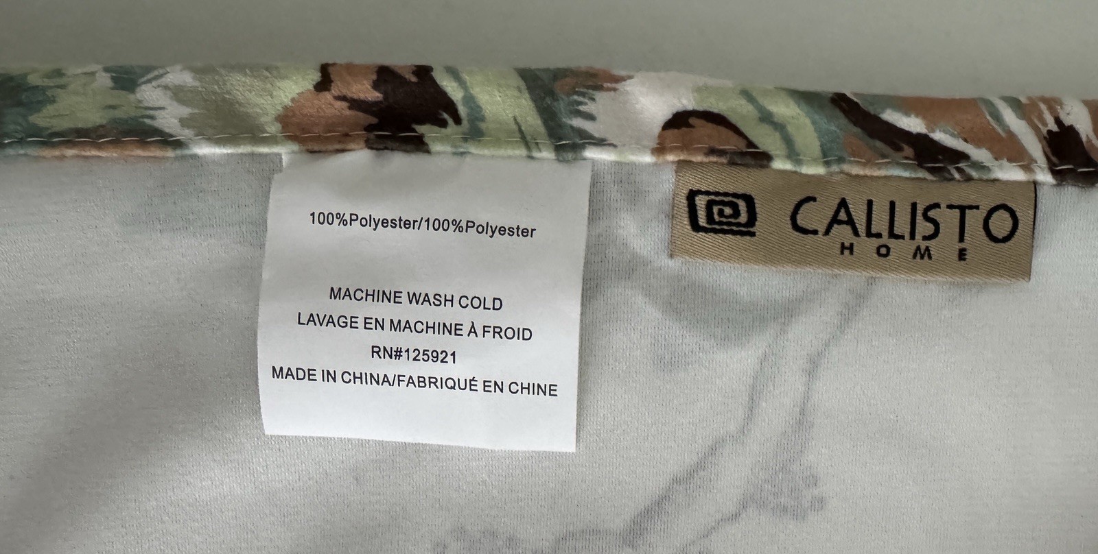 CALLISTO Window Curtains 2 Panels 38” X 84" Peacock Birds Drapers Back Top Ivory