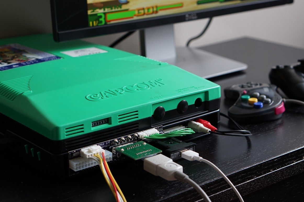 Capcom CPS-2 IOI by HAS (Home Arcade System) JAMMA NeoGeo controller compatible