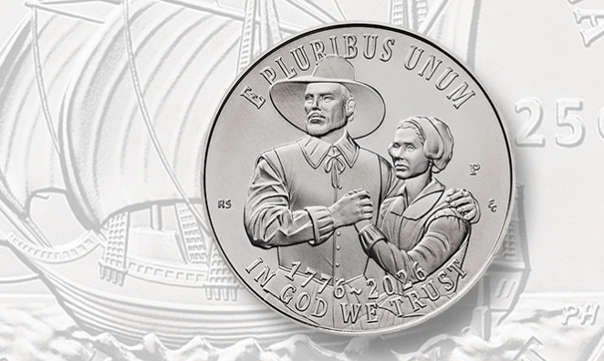 1776 - 2026 P America’s 250th Anniv Semiquincentennial 4-Coin Set 50c 25c 10c 5c