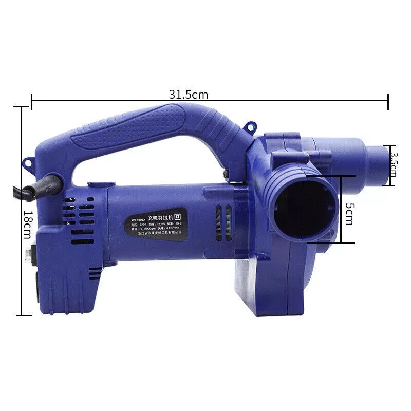 220V Electric Down Filling Machine Down Pillow Duvet Stuffing Filling Machine