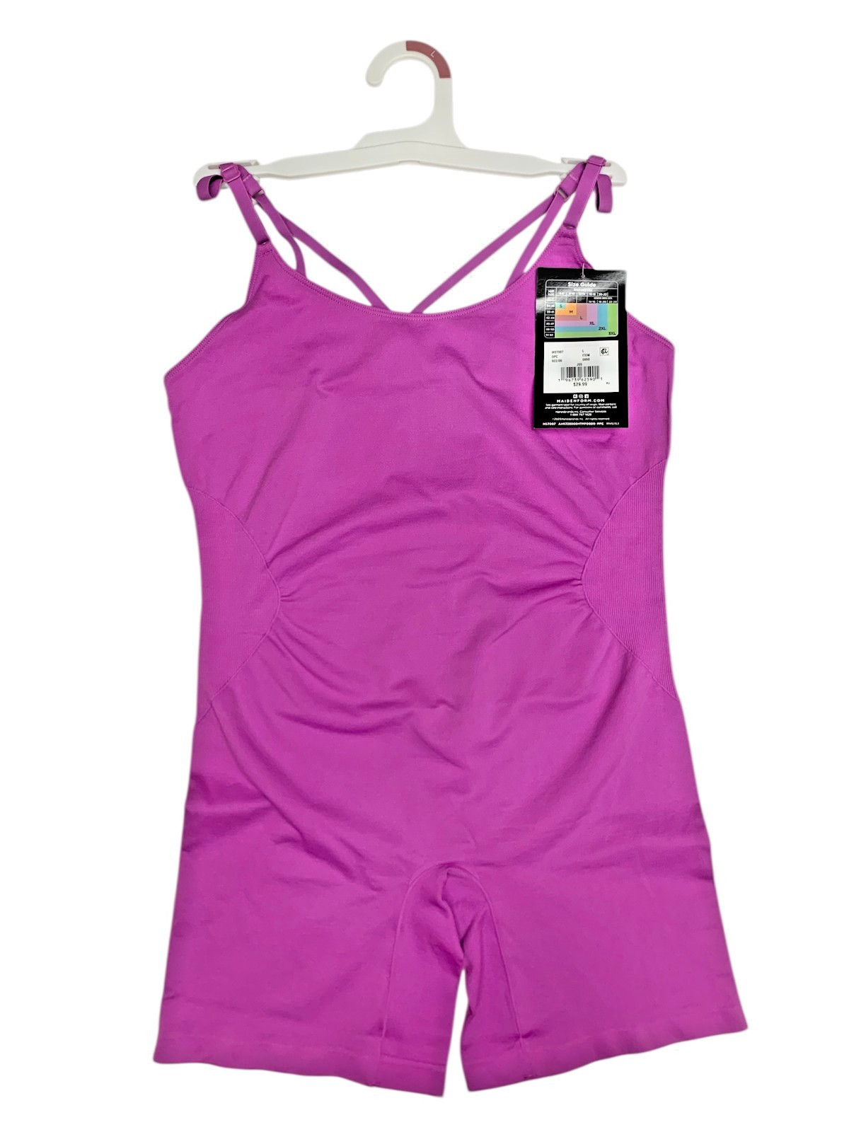 Maidenform Womens Shapewear Mid-Thigh Bodysuit MST007, Sizes up-to 3XL