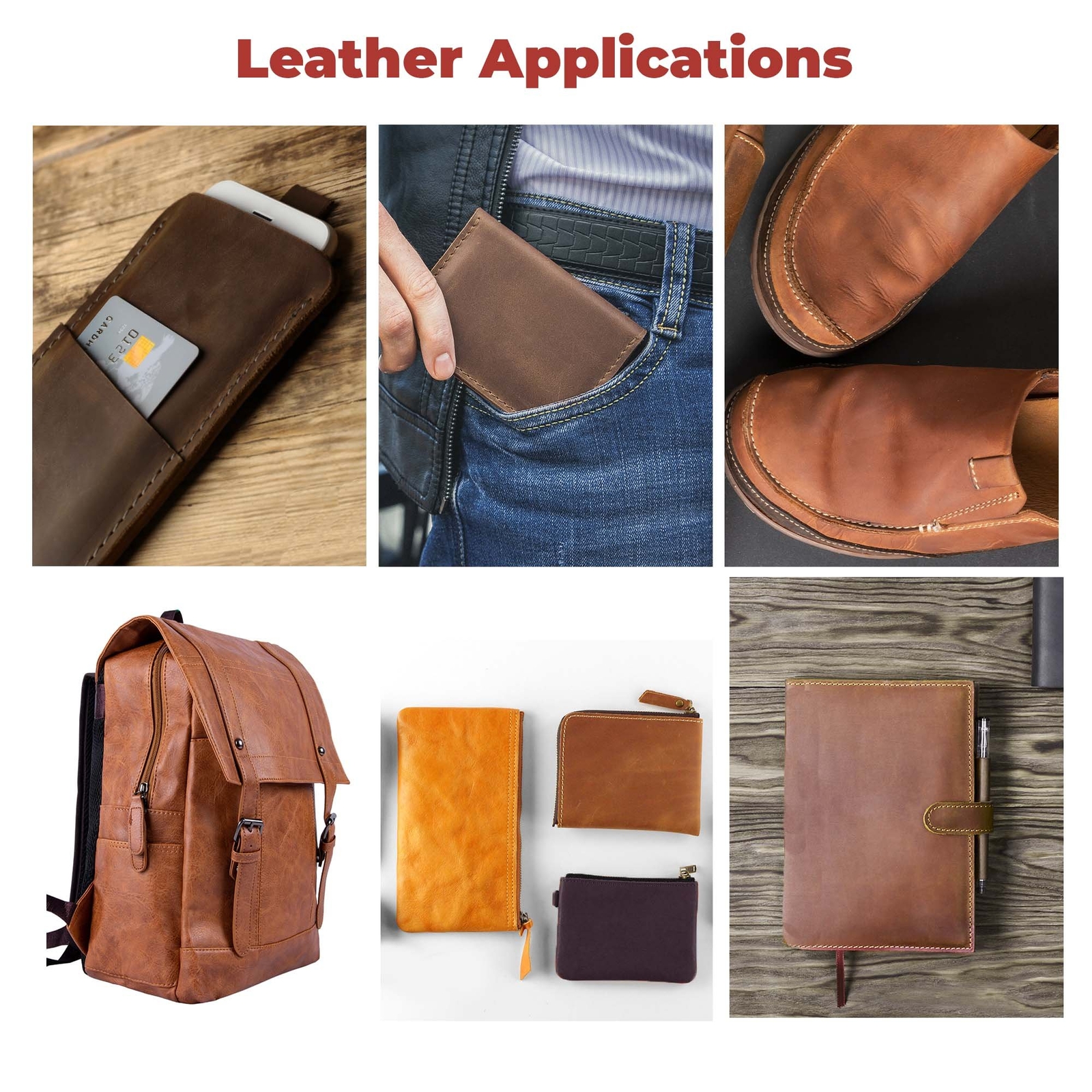 ELW Vegetable & OilTanned Leather Scraps 2-15 oz (1.4-6mm) 1-30 lb Sizes
