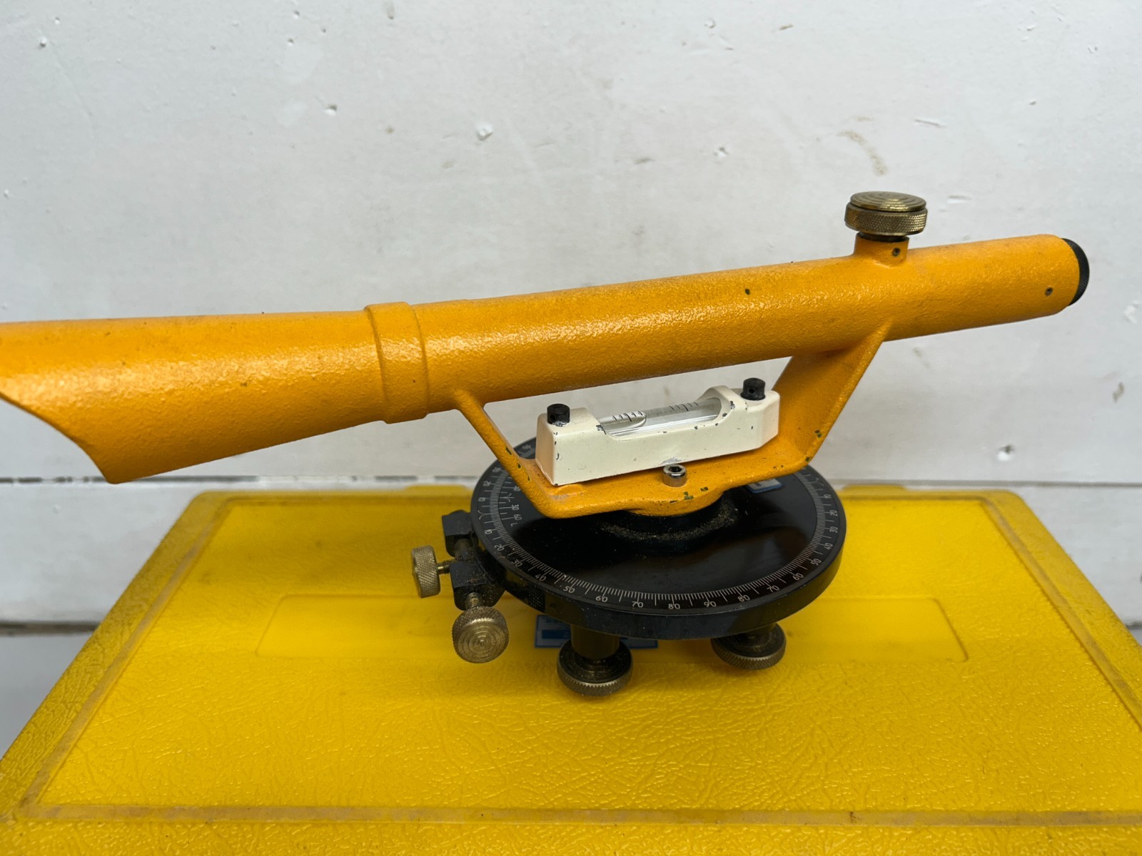 Vintage Sears Craftsman Transit Level Model 789.46172 With Case And Manual