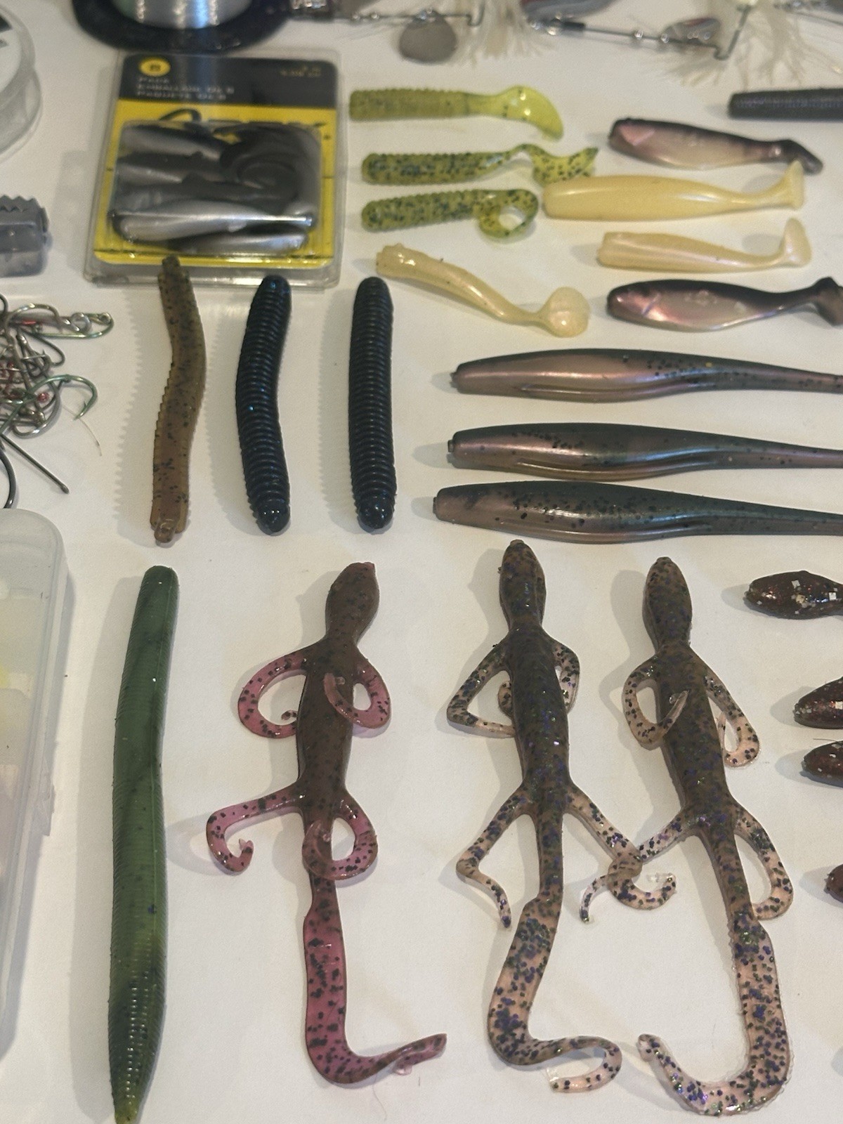 Fishing Lures, Tackle Box And Accessories Lot