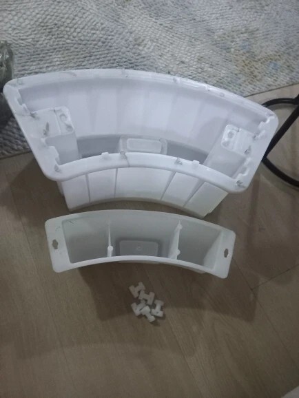 Round Concrete Block Bricks Plastic Mold Set Ground Circle Module DIY Mould 60cm