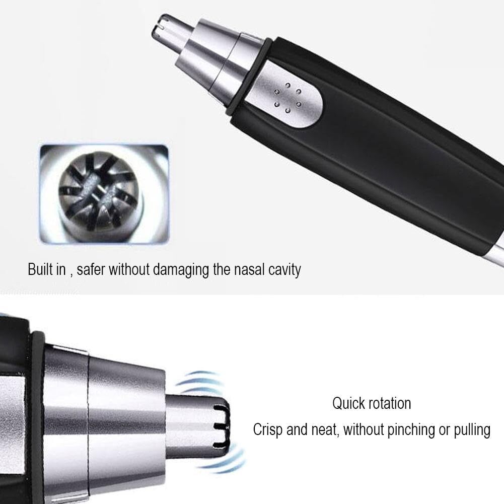 Electric Nose Hair Trimmer Shaver Ear Face Eyebrow Mustache Beard Shaver Clipper