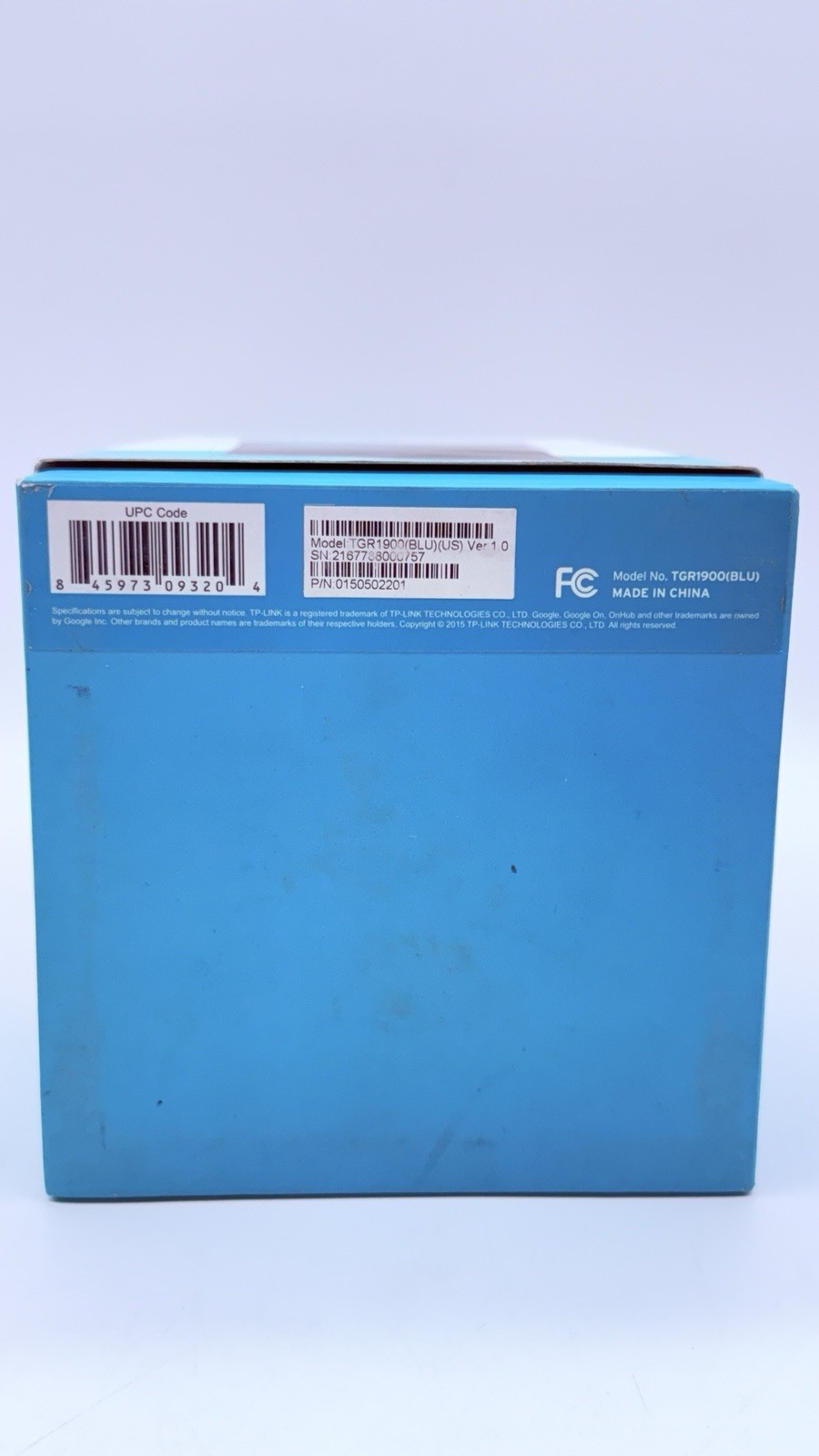 TP-Link Google OnHub Simultaneous Dual Band Wifi Router - Black - New