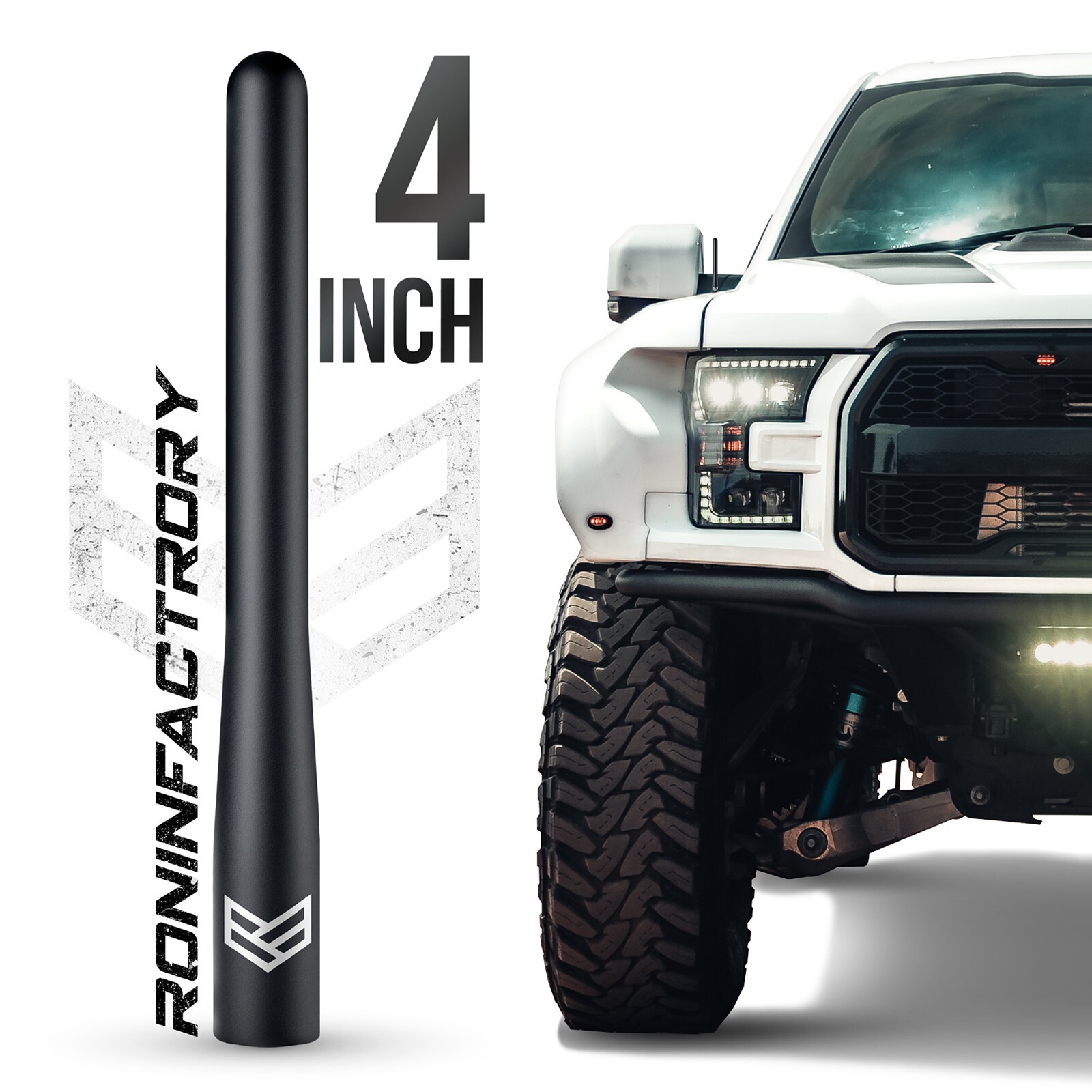 SHORT STUBBY ANTENNA FORD F150 RAPTOR BRONCO LIGHTNING ANTI THEFT