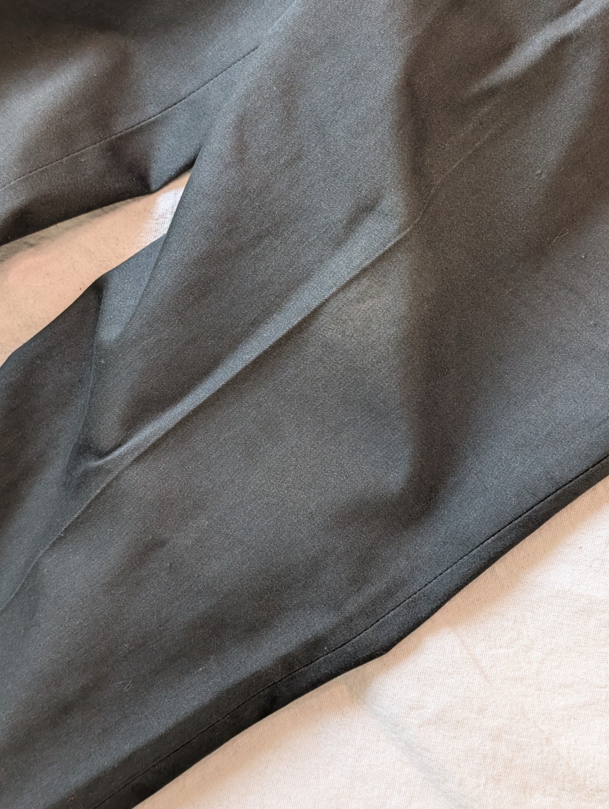 Vintage Big Mac Penn-Prest Green Twill Work Trousers 60s 70s 32x30 Penney's