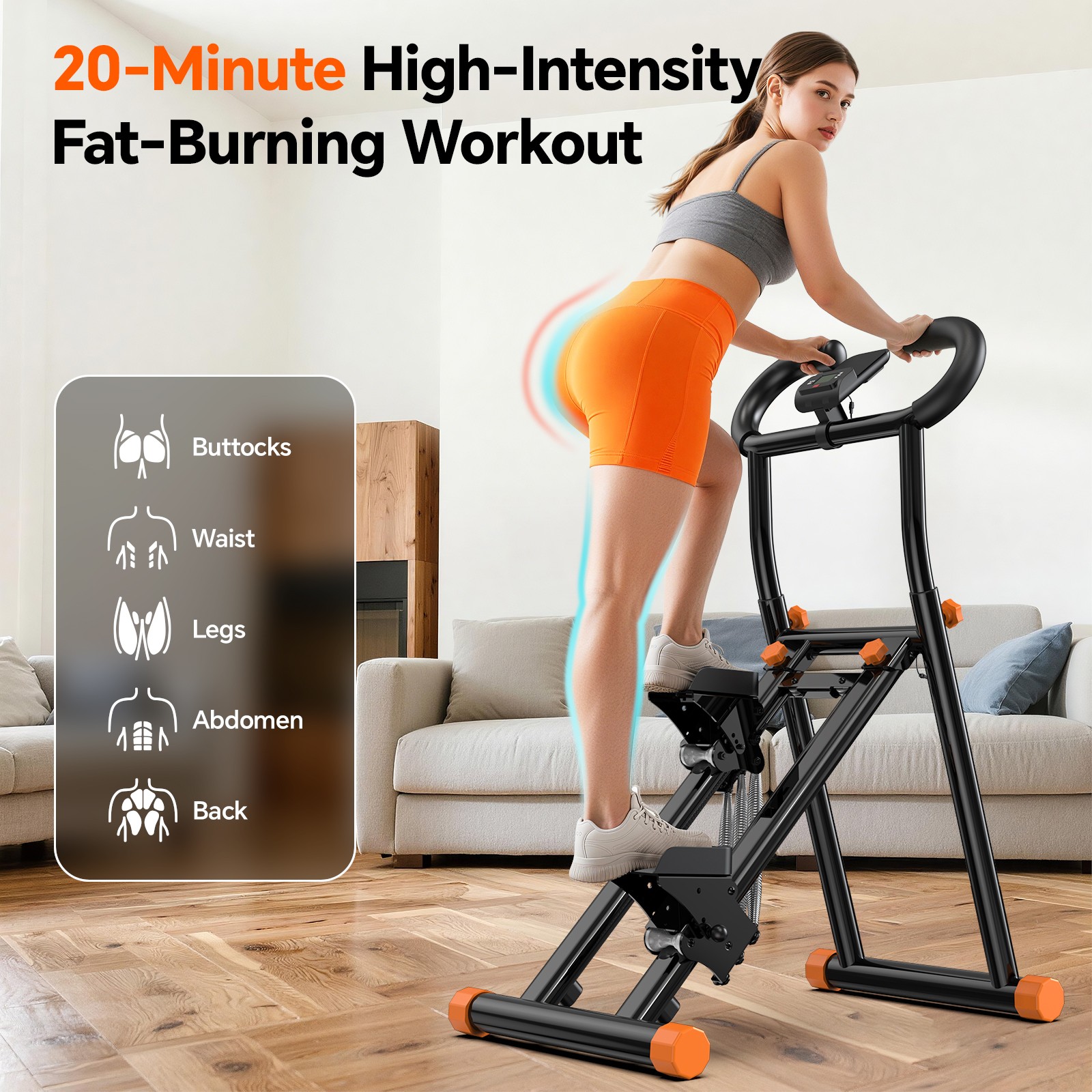 Vertical Climber Stair Stepper Machine For Home Gym Exercise Workout Machine New