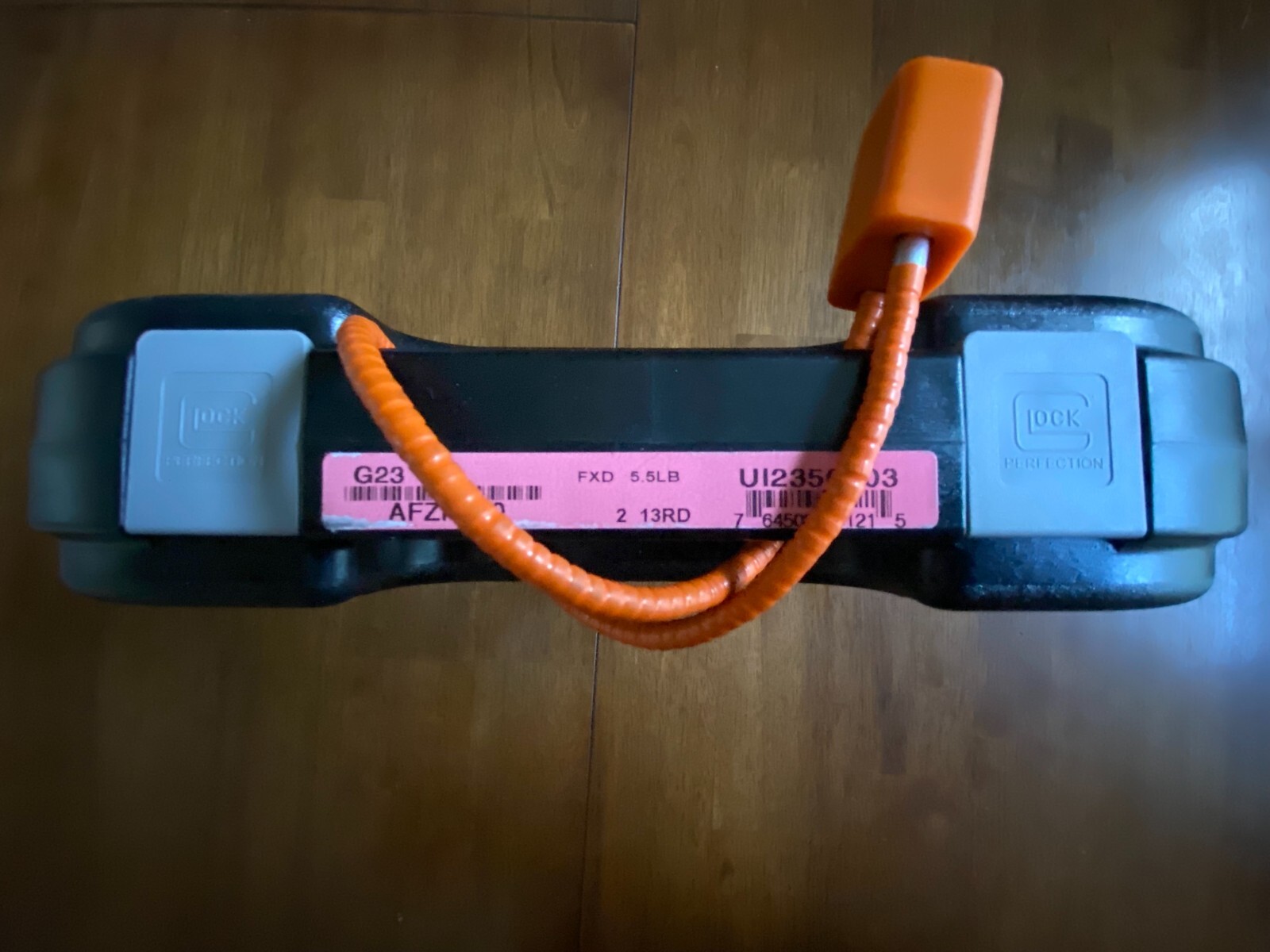 *SALE Glock Factory Hard Pistol Case,Manuel,Lock,Clean Rod&Brush,FREE 3 DAY SHIP