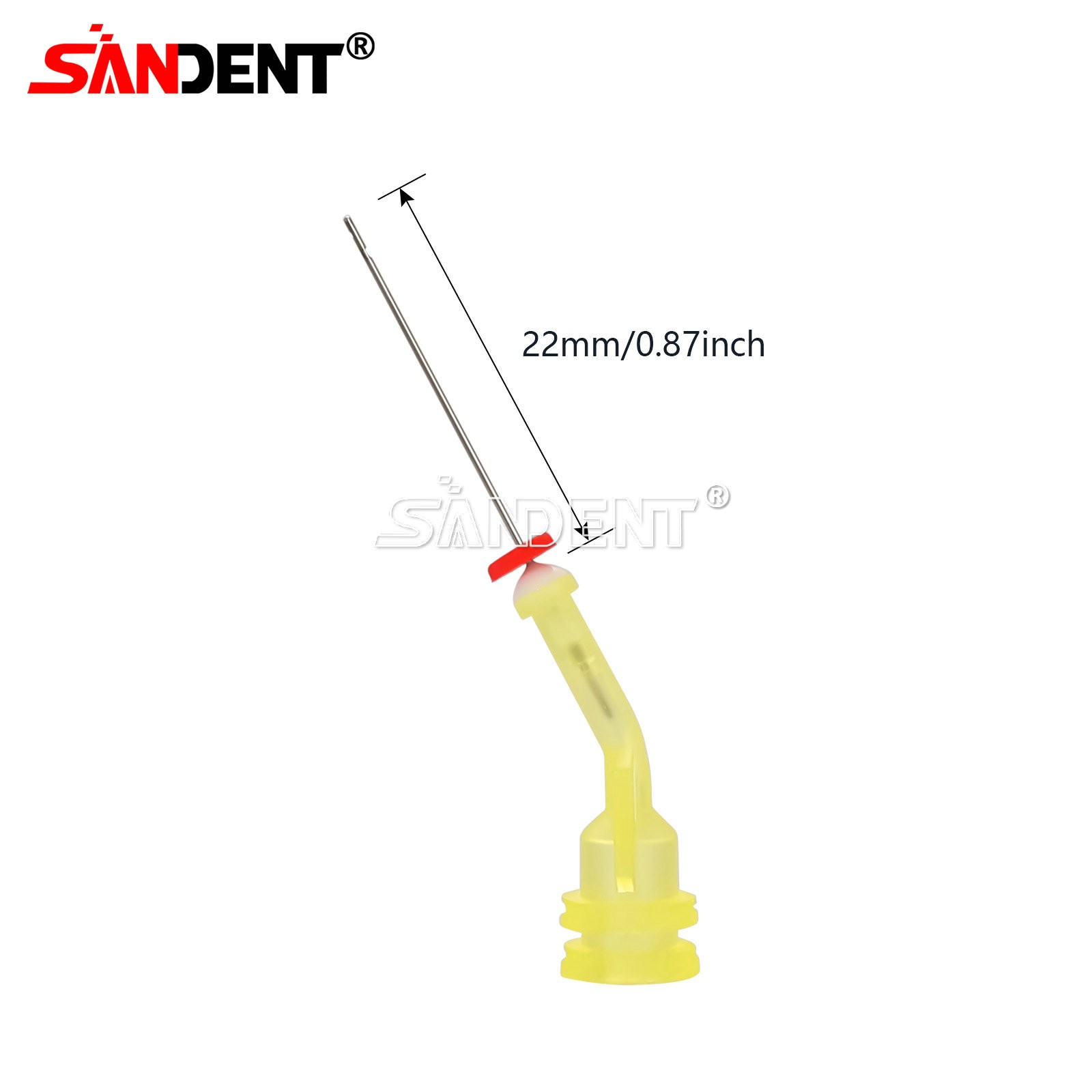Dental Endodontic Endo Irrigation Needle Tip Disposable Root Canal Syringe Tips